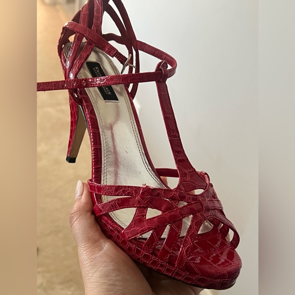 Platform Red Heels